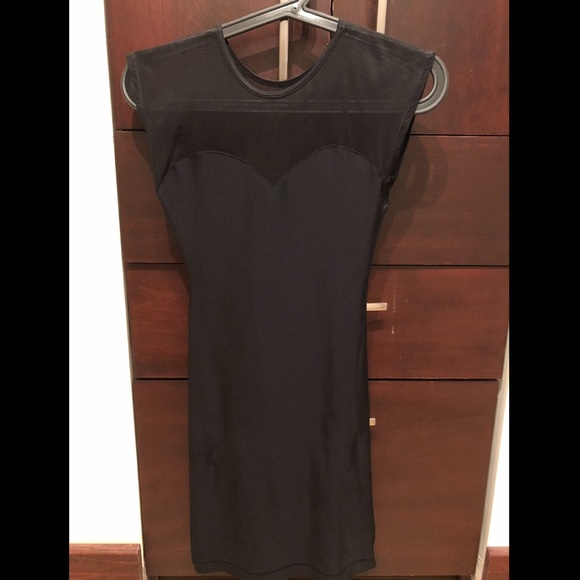 American Apparel Sweetheart Mesh Spandex Dress - Picture 2 of 5